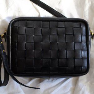 Madewell Transport Camera Bag - Woven Edition - Black - Like New